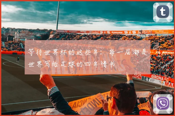 等待世界杯的这些年：每一届都是世界写给足球的四年情书